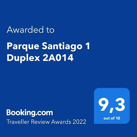 아파트 Parque Santiago 1 Duplex 2a014 플라야데라스아메리카스